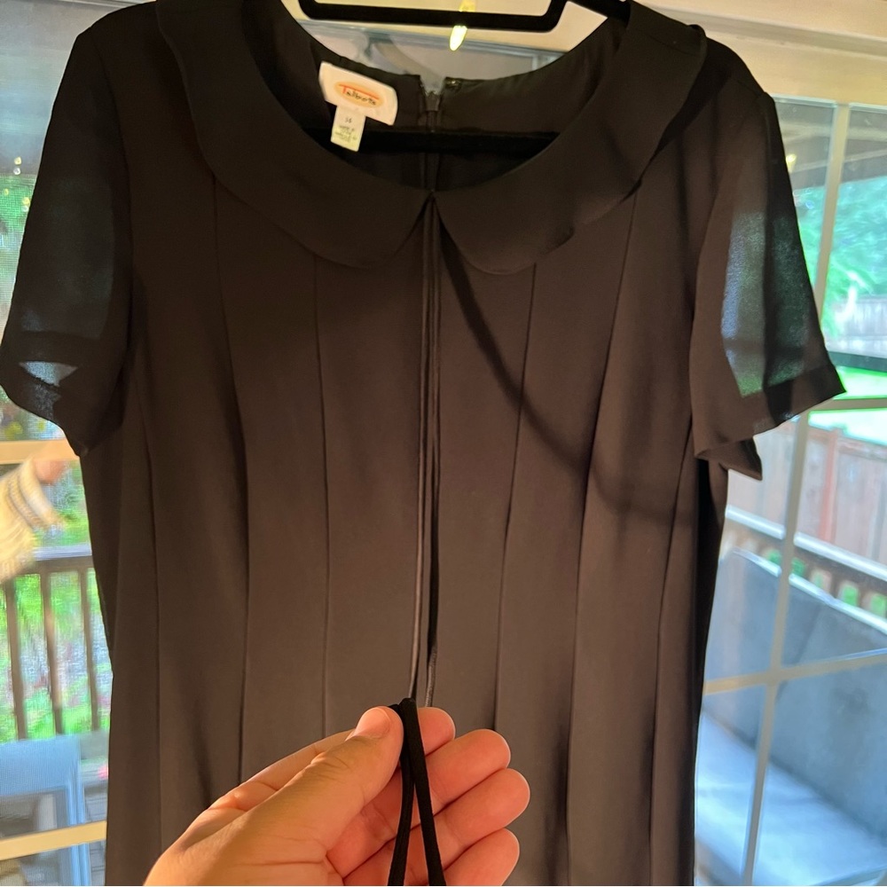Talbots Classic Black Maxi Dress - Picture 6 of 12